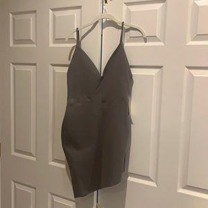 Asymmetrical bodycon Tobi dress